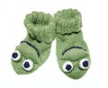 Witty baby, children frog socks, socks, knitted