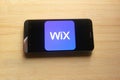 Wix app Royalty Free Stock Photo