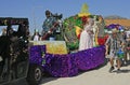 Wizard of Oz Float at the Barefoot Mardi Gras Parade