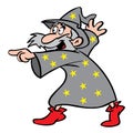 Wizard pointing