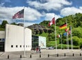 WIZERNES, FRANCE - MAY 1, 2019: The Dome La Coupole is a Second World War bunker complex built by Nazi Germany Royalty Free Stock Photo