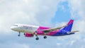 Wizz Air Airbus A320 Royalty Free Stock Photo