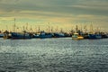 Wladyslawowo,Poland-September 7,2016:Pomerania, Kashubia, Wladyslawowo, Baltic Sea, port with fishing boats