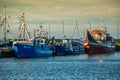 Wladyslawowo,Poland-September 7,2016:Pomerania, Kashubia, Wladyslawowo, Baltic Sea, port with fishing boats