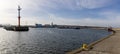 Wladyslawowo, Pomorskie Poland - February, 24, 2021: Fishing boats moored in the port. Port infrastructure in a small town in