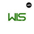 WLS Logo Letter Monogram Design Royalty Free Stock Photo