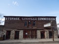 Wm. Kiskadden and Company Historic Building in Virginia City, Montana Royalty Free Stock Photo