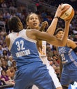 WNBA Phoenix Mercury Beats Minnesota Lynx Royalty Free Stock Photo