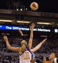 WNBA Phoenix Mercury Win Round One of Finals Royalty Free Stock Photo