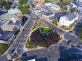 Woburn Common and City Hall, Massachusetts, USA