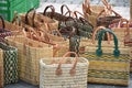 Weekly green market in Gmunden, Upper Austria; Austria, Europe Royalty Free Stock Photo