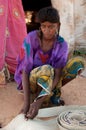 Wodaabe girl, Niger Royalty Free Stock Photo