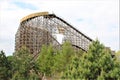 Germany, Rust -May 2023 - Wodan Timbur Coaster in Europa Park