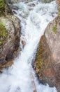 Wodogrzmoty Mickiewicza waterfall on mountain river Roztoka