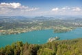 Woerthersee Lake Royalty Free Stock Photo