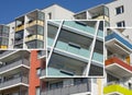 A collage of renovated residential buildings