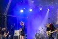 Wolf Alice band in concert at Rock En Seine Festival