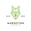 Wolf Coyote Marketing Logo Design