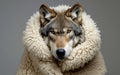 A wolf dressed in sheep\'s fleece