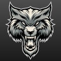 WOLF HEAD VECTOR DESIGN 01