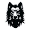 Wolf head Royalty Free Stock Photo