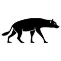 Wolf Icon Vector Design Template Royalty Free Stock Photo