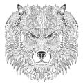 Wolf lineart