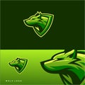 Awesome wolf logo design