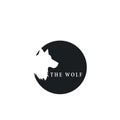 Wolf logo template vector Royalty Free Stock Photo