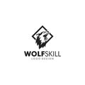 Wolf Logo Wolves silhouette clipart