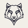 Wolf Mascot Vector Icon