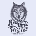 Wolf new york label