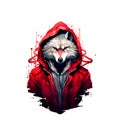 Wolf riding red hood