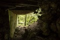 Wolf`s Lair, Adolf Hitler`s Bunker, Poland. First Eastern Front military headquarters, World War II. Complex blown up, abandoned Royalty Free Stock Photo