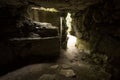 Wolf`s Lair, Adolf Hitler`s Bunker, Poland. First Eastern Front military headquarters, World War II. Complex blown up, abandoned Royalty Free Stock Photo