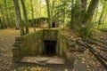 Wolf`s Lair, Adolf Hitler`s Bunker, Poland. First Eastern Front military headquarters, World War II. Complex blown up, abandoned Royalty Free Stock Photo