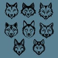 Wolf Vector Arts Icon And Illustration