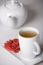 Wolfberry tea Royalty Free Stock Photo