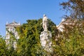 Wolfgang Amadeus Mozart statue in Burggarten park, Vienna, Austria Royalty Free Stock Photo