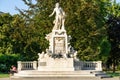 Wolfgang Amadeus Mozart Statue In Vienna Royalty Free Stock Photo