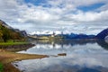 Wolfgangsee lake view, Sankt Gilgen, Austria.