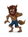 Wolfman Royalty Free Stock Photo