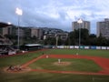 Wolfpack hitter hits a linedrive against UH