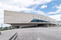 Exterior view of interactive science center the Phaeno Science Center