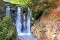 Wolfsklamm Gorge in Stans, Austria during Autumn