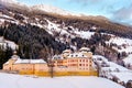 Wolfsthurn Castle snow covered winter Vipiteno Bolzano Alto Adige South Tyrol