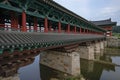 Woljeong Bridge in Gyeongju, South Korea Royalty Free Stock Photo