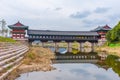 Woljeonggyo Bridge in Gyeongju, Republic of Korea Royalty Free Stock Photo