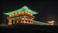 Woljeonggyo bridge at night