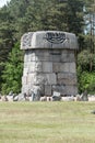 Memorial at Treblinka II of Nazi German extermination camp